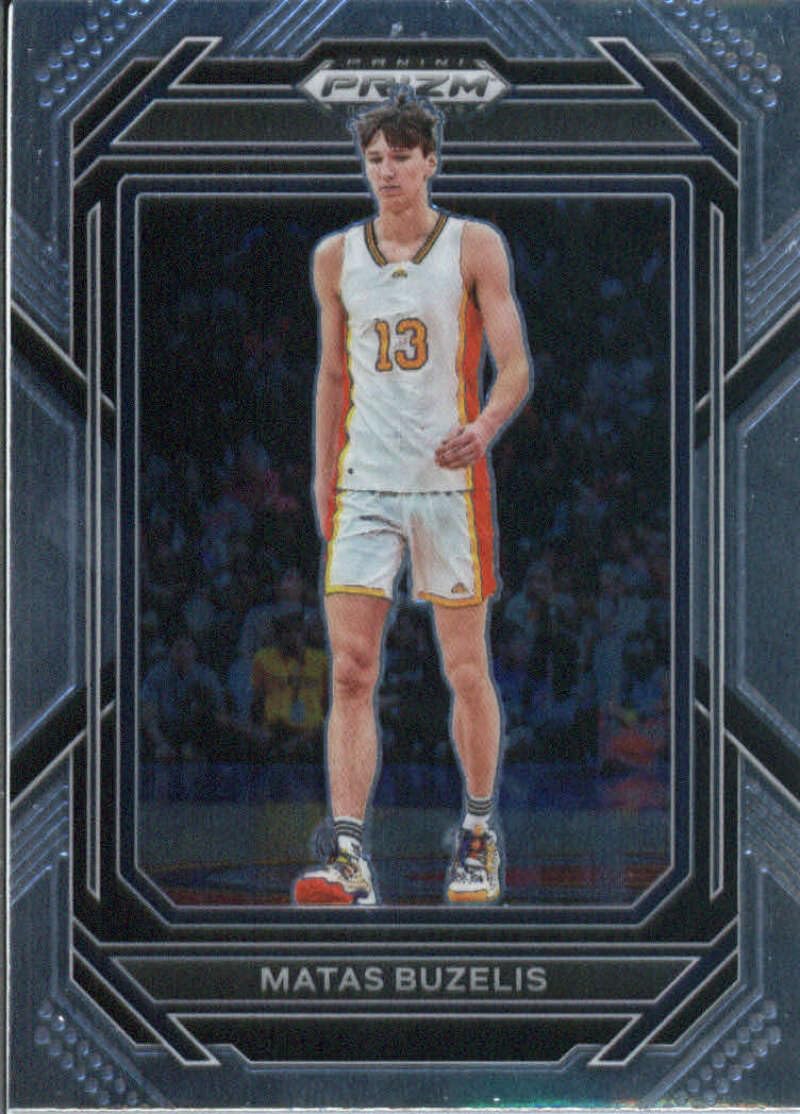 Amazon.com: 2023-24 Panini Prizm Draft Picks #13 Matas Buzelis G